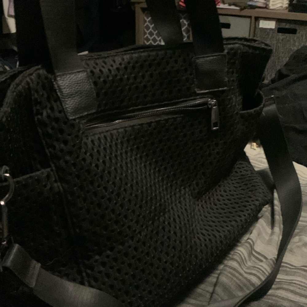 Love this bag!! Black mesh Tote Bag !!